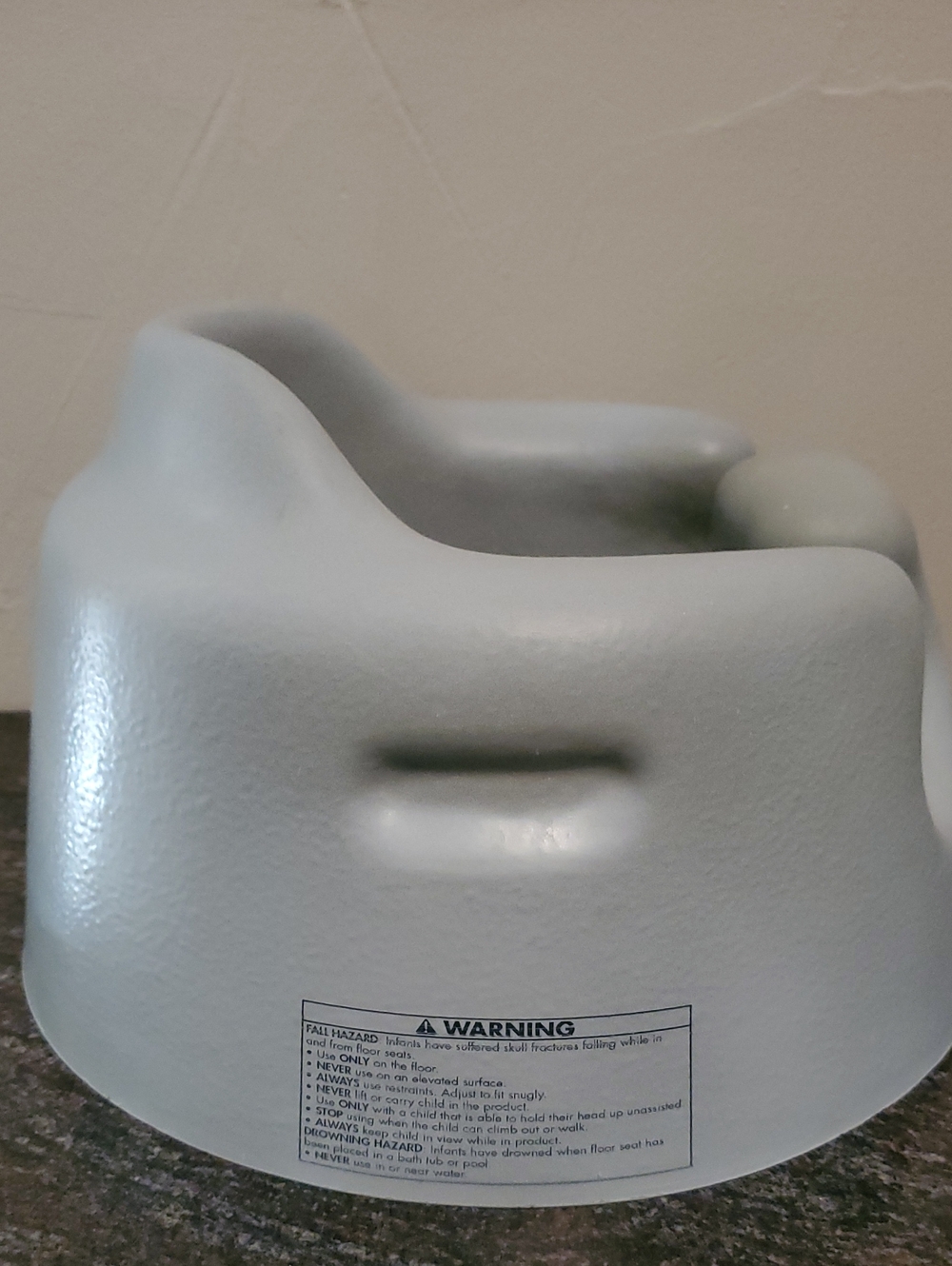 Bumbo Gray Baby Seat - Picture 4 of 7